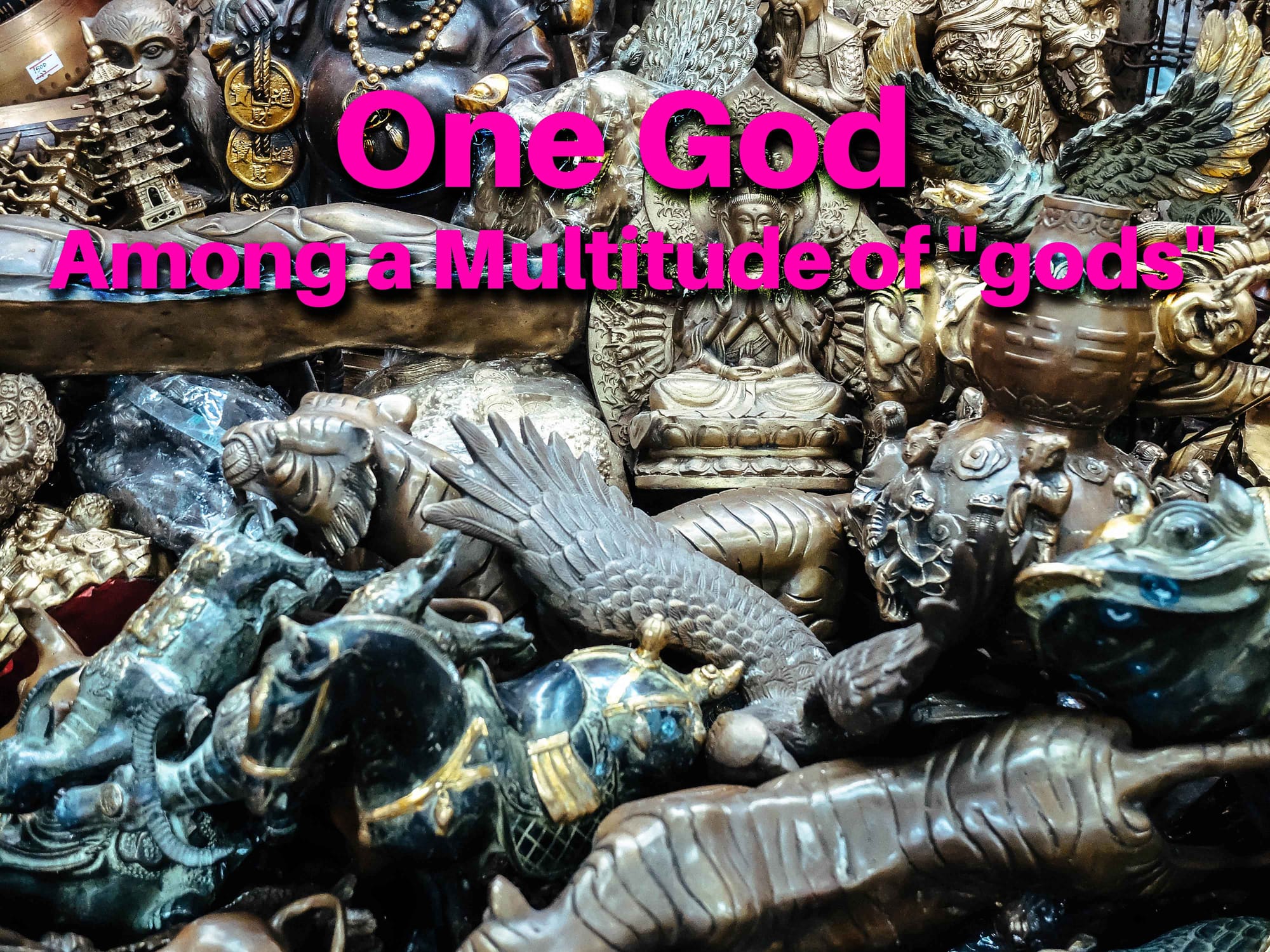 One God Among a Multitude of "gods": A Philosophical and Biblical Response to a Popular Atheist Argument